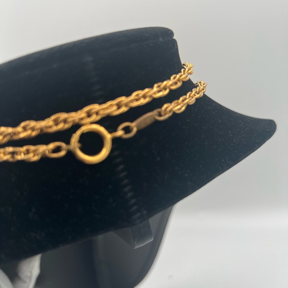 Chanel 24k Gold P CC Necklace❤️🔥 - Picture 3 of 7